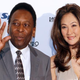 Brazilian football legend Pelé with his wife Oct. 17, 2012, in Monaco
VALERY HACHE/AFP/Getty Images